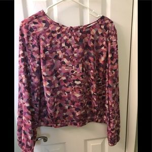 CAbi Kaleidoscope Blouse Small